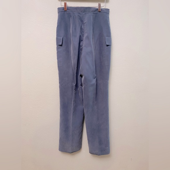 VINTAGE Focus 2000 by Charles Glueck Silk like trousers, Sz 6 - Picture 2 of 4